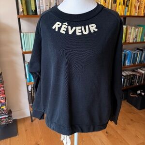 Madewell "Rêveur" or "Dreamer" sweatshirt size small